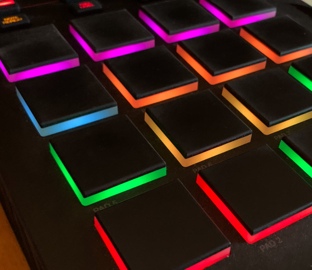 Kit Maker color-coded MPC drum pads